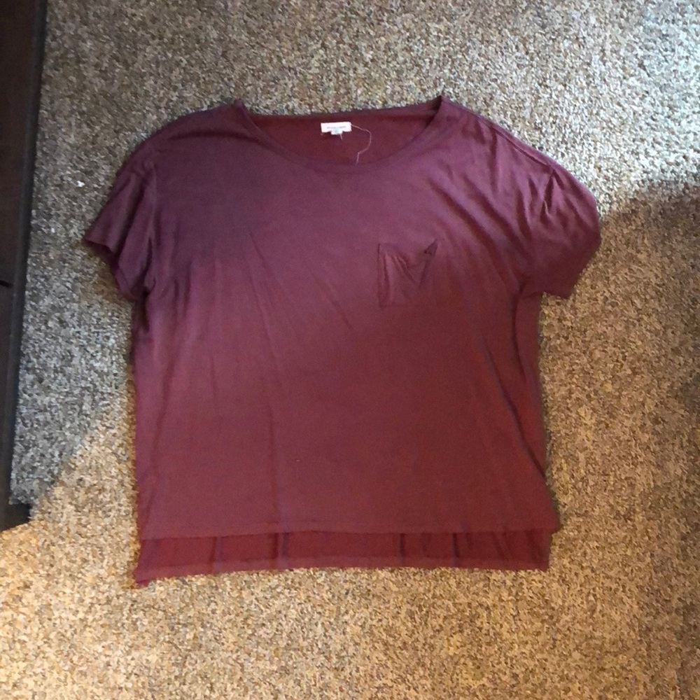 Urban Outfitters maroon tee